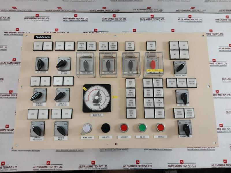 Nabtesco Ko 3623288 Marine Turbine Control Panel Esz-26b, Hr40-02r Ac-dc24v 10a