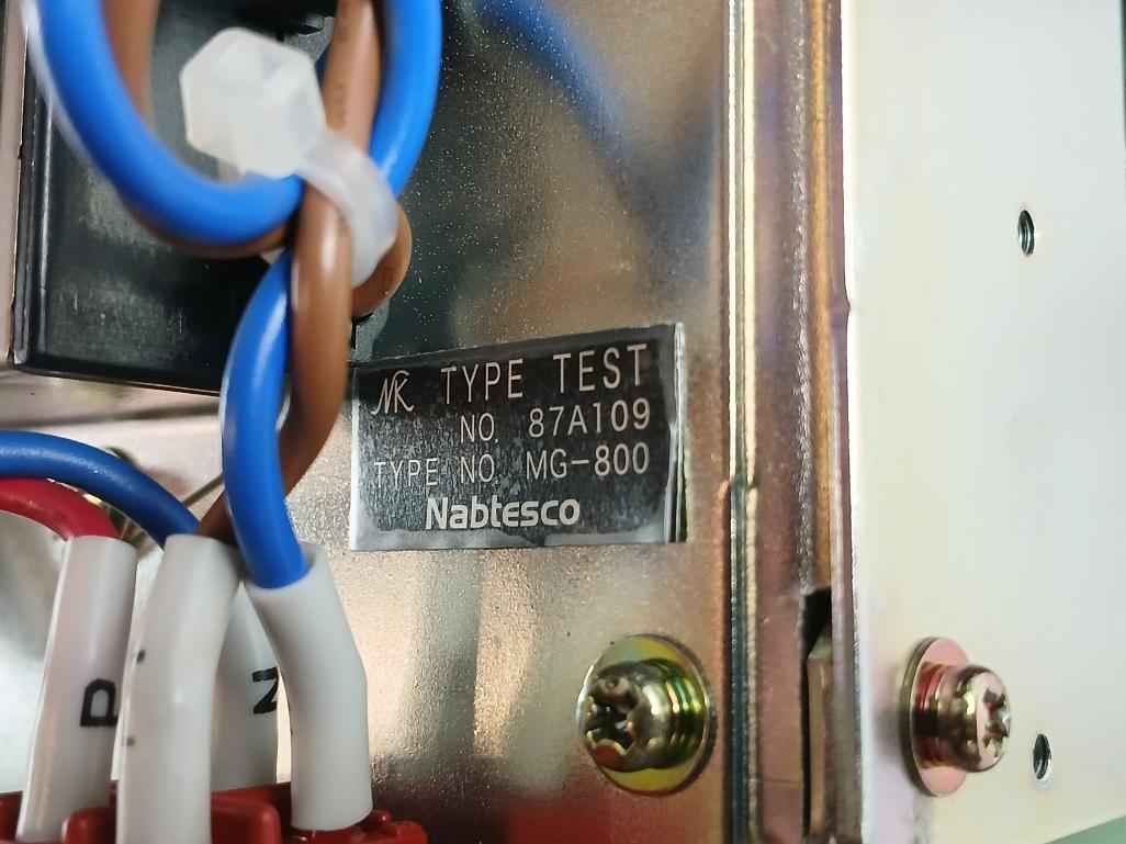 Nabtesco Mg-800 Governor Control Unit