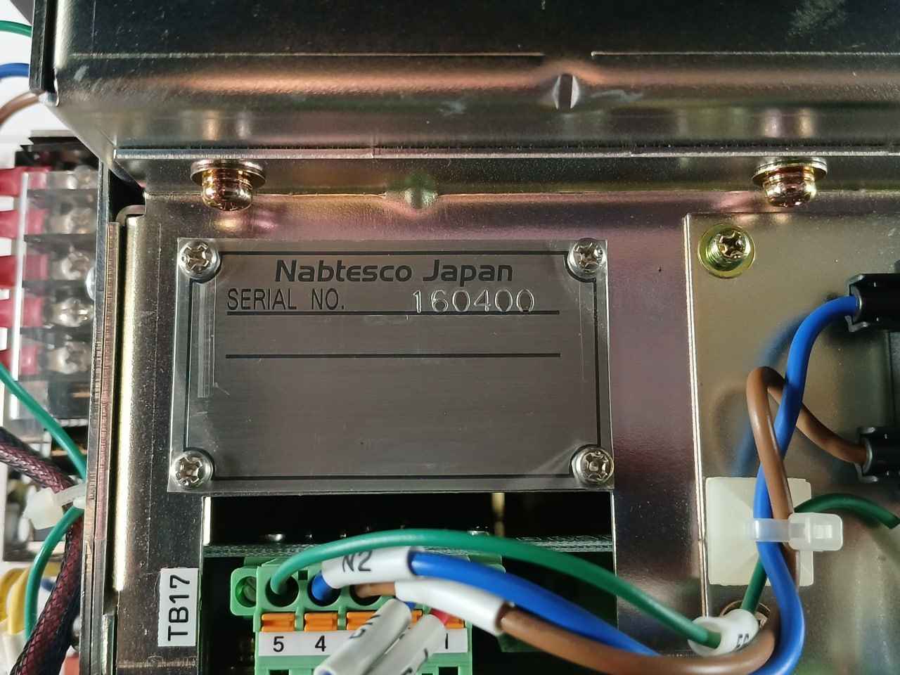 Nabtesco Mg-800 Governor Control Unit