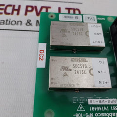 Nabtesco Nps-106-881 Printed Circuit Board K1890262 Dc2