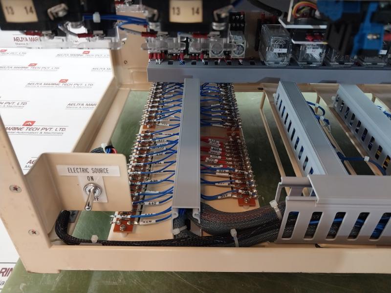 Nabtesco Ko 3623288 Marine Turbine Control Panel Esz-26b, Hr40-02r Ac-dc24v 10a