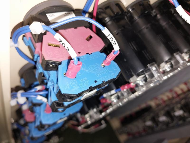 Nabtesco Ko 3623288 Marine Turbine Control Panel Esz-26b, Hr40-02r Ac-dc24v 10a