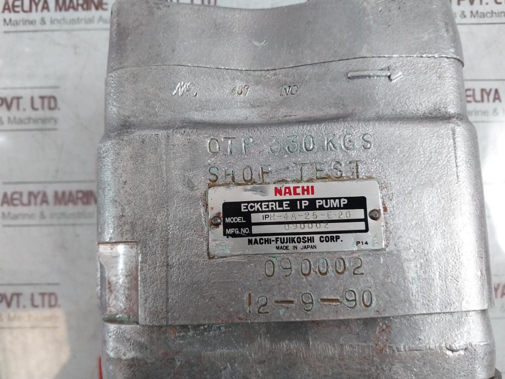 Nachi-fujikoshi Iph-4a-25-e-20 Internal Gear Pump 330 Kgs