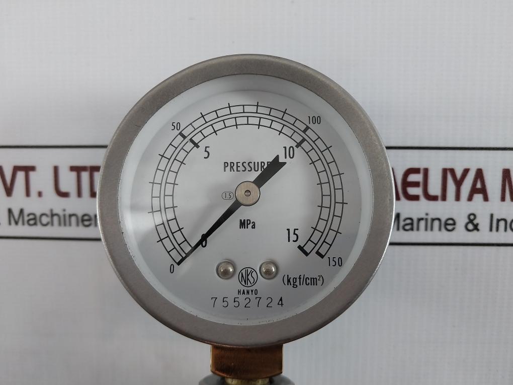 Nacol M3-g02 Valve With Pressure Gauge 5000Psi 0-15 Mpa 7552724