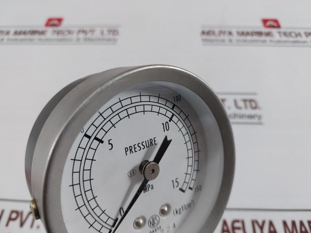 Nacol M3-g02 Valve With Pressure Gauge 5000Psi 0-15 Mpa 7552724