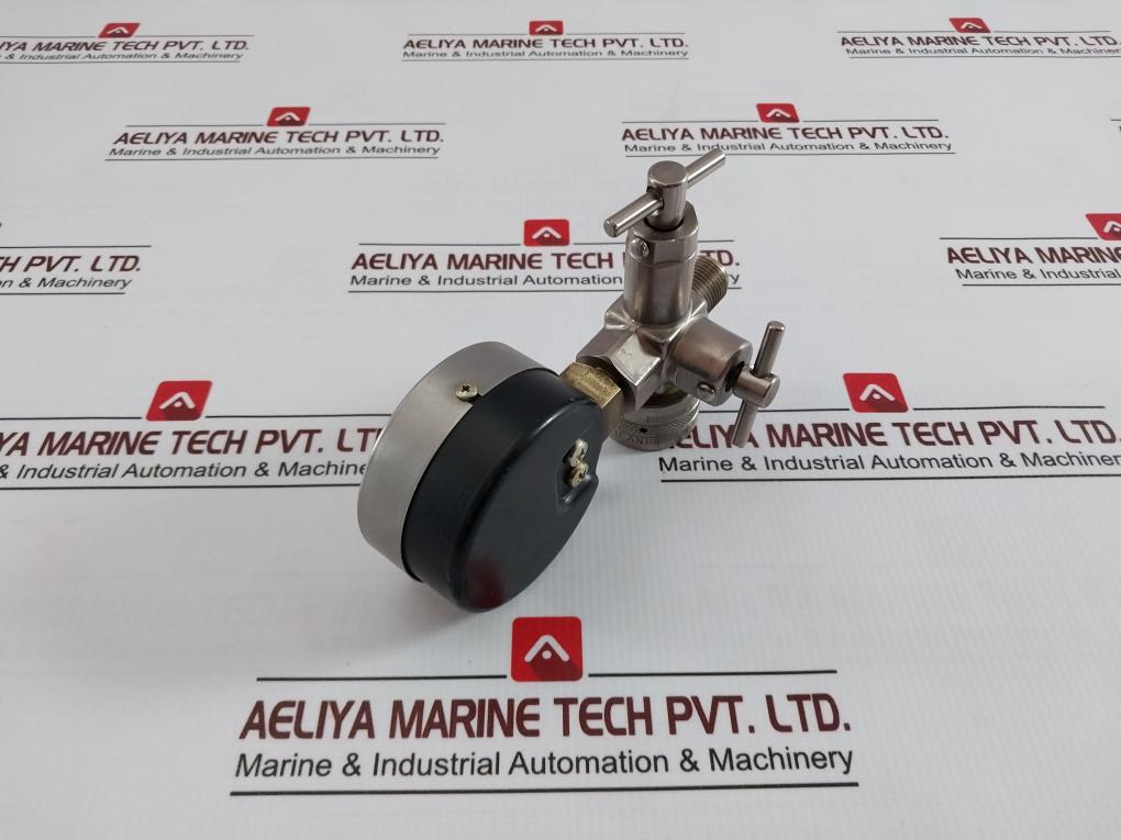 Nacol M3-g02 Valve With Pressure Gauge 5000Psi 0-15 Mpa 7552724