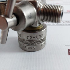 Nacol M3-g02 Valve With Pressure Gauge 5000Psi 0-15 Mpa 7552724