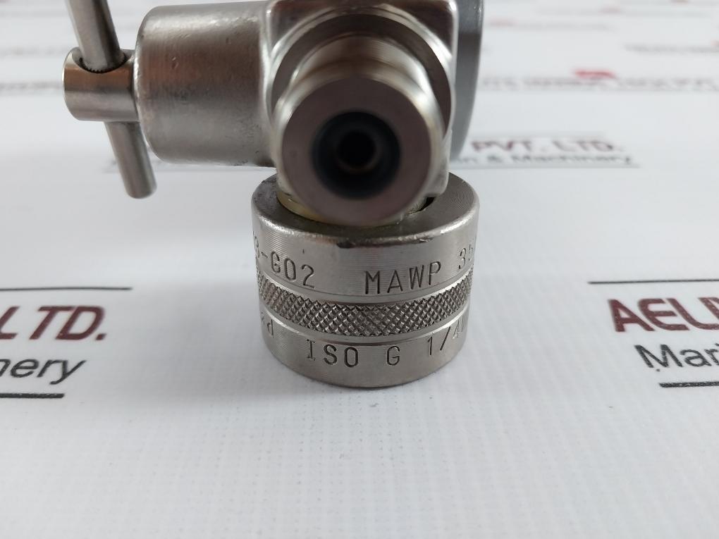 Nacol M3-g02 Valve With Pressure Gauge 5000Psi 0-15 Mpa 7552724
