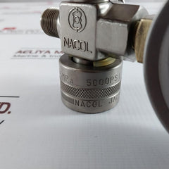 Nacol M3-g02 Valve With Pressure Gauge 5000Psi 0-15 Mpa 7552724