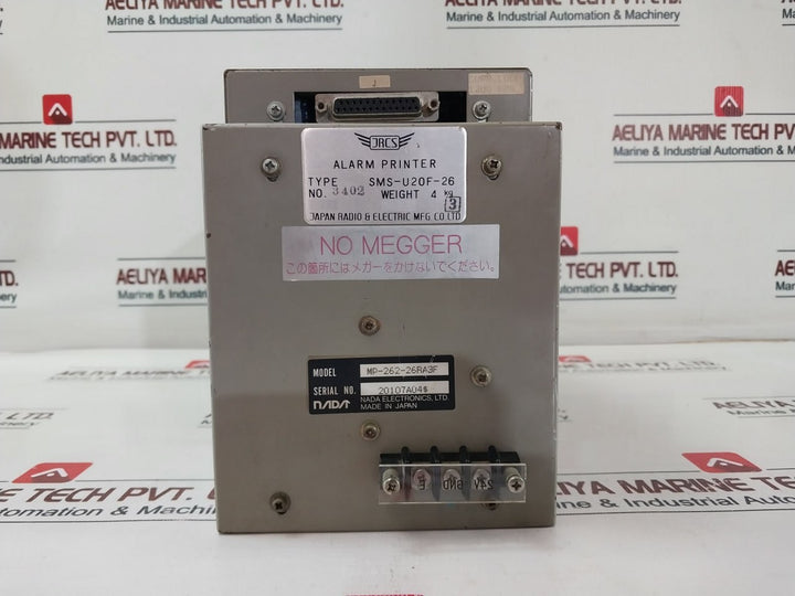 Nada Electronics Mp262 Terminal Alarm Printer Mp-262-26Ra3F