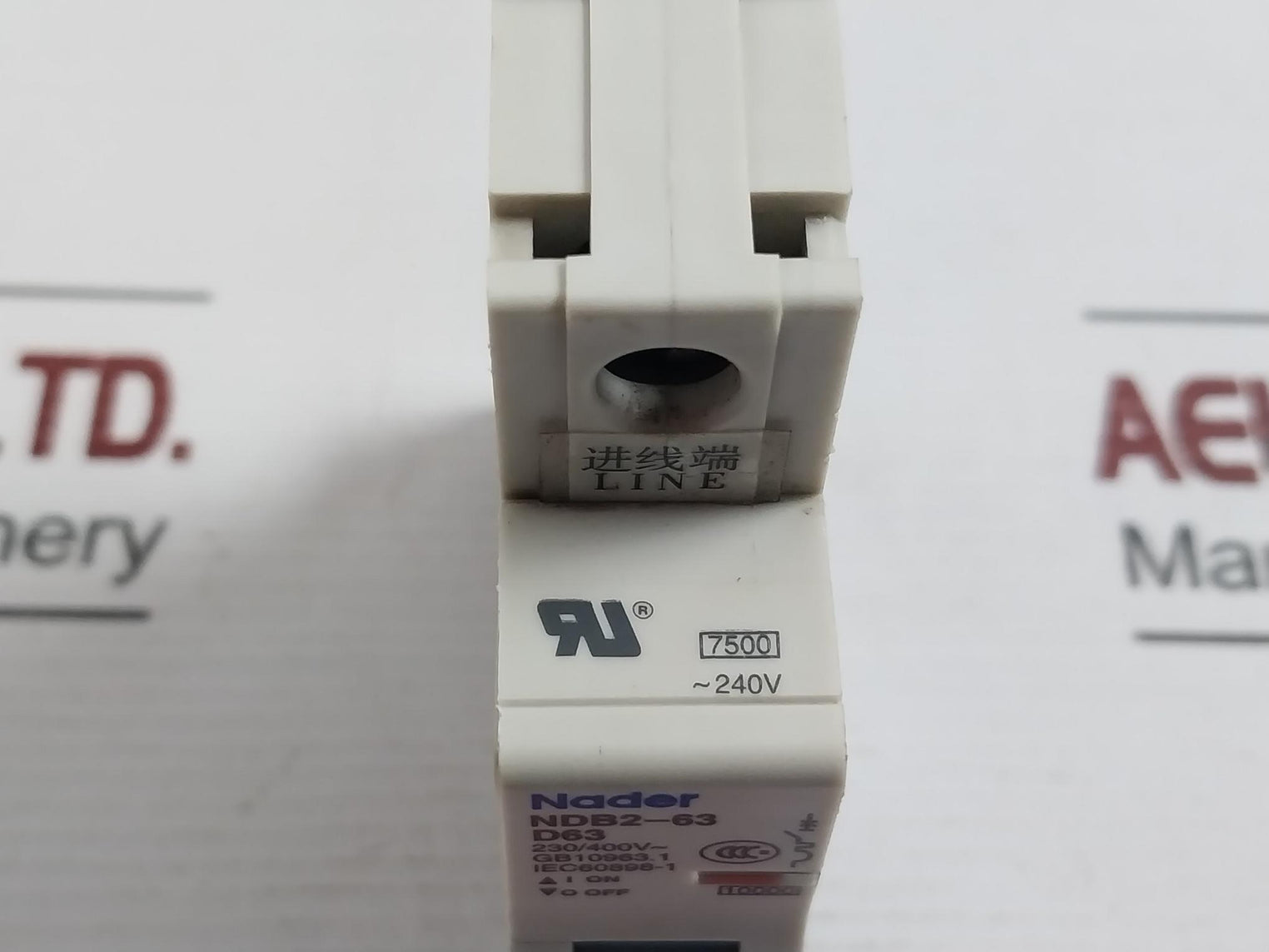 Nader Ndb2-63 Circuit Breaker D63 230/400V