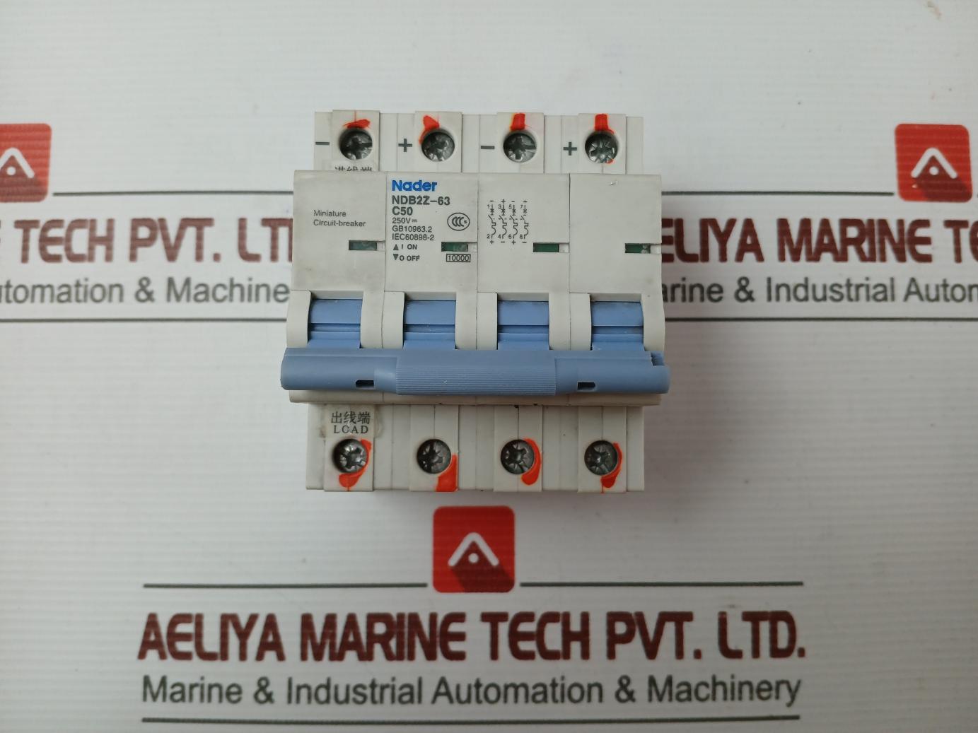 Miniature Circuit-breaker Ndb2Z-63 250V Nader