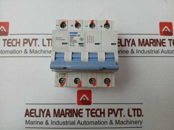 Miniature Circuit-breaker Ndb2Z-63 250V Nader