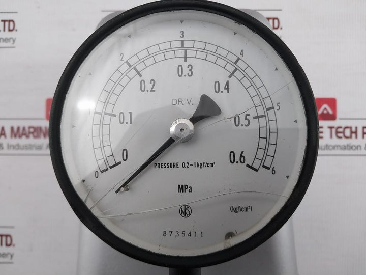 Nagano-Keiki-Pneumatic-Pressure-Transmitter-0-6-Kgf-Cm2-Ke-21-8