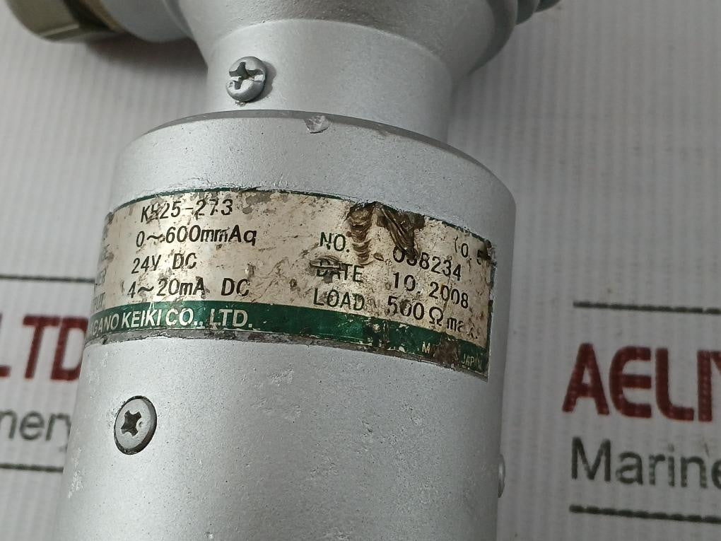 Nagano-Keiki-Pressure-Transmitter-24vdc-Kh25-273-7