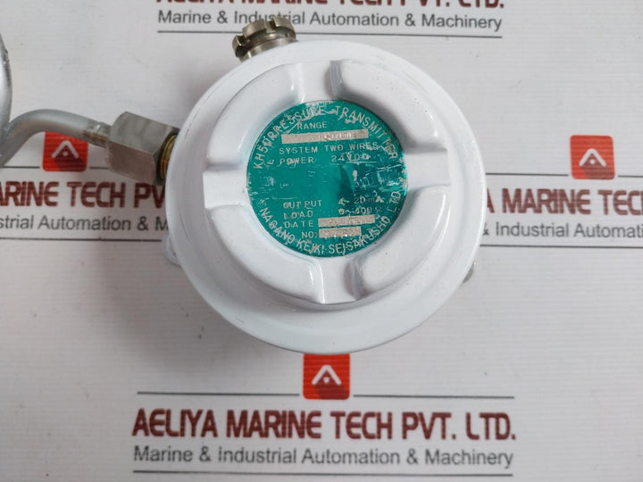 Nagano Keiki 0-400Ω Kh50 Pressure Transmitter 24 Vdc