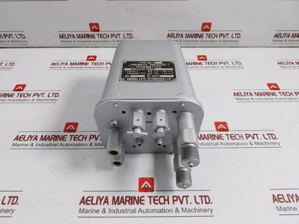 Nagano Keiki 0.2-1 Kg/Cm2 0-1400 Mmh2O Pneumatic Pressure Transmitter Ke-22
