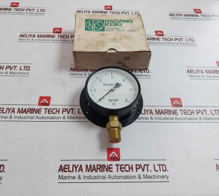 Nagano Keiki 0 To 6 Kgf/Cm2 Pressure Sensor Switch Gauge Ae10-241