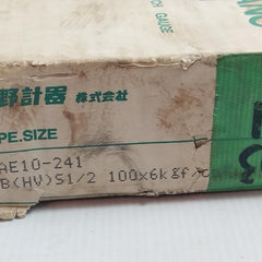 Nagano Keiki 0 To 6 Kgf/Cm2 Pressure Sensor Switch Gauge Ae10-241
