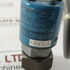 Nagano Keiki 24Vdc Electronic Pressure Switch Ce20