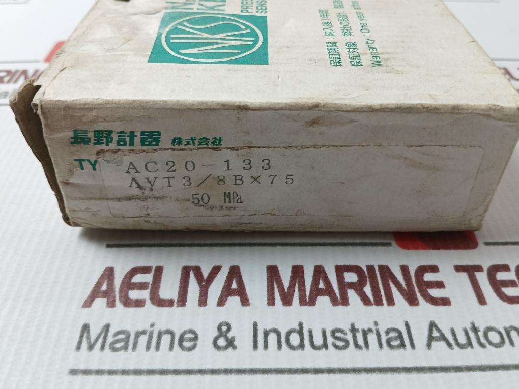 Nagano Keiki Ac20-133 Pressure Sensor Switch Gauge 0-50 Mpa