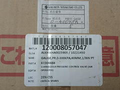 Nagano Keiki Gk20-a01, 0-400Kpa Pressure Gauge