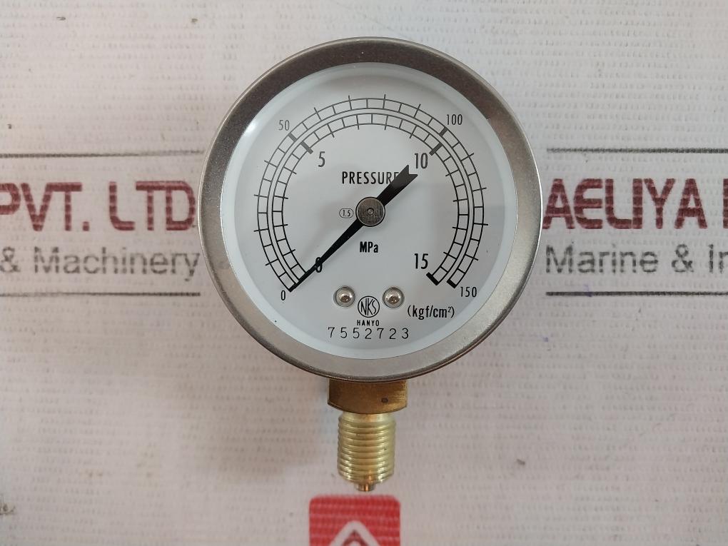 Nagano Keiki Gs50-121-15Mk Pressure Gauge 0 To 15 Mpa 0-150 (Kgf/Cm2)