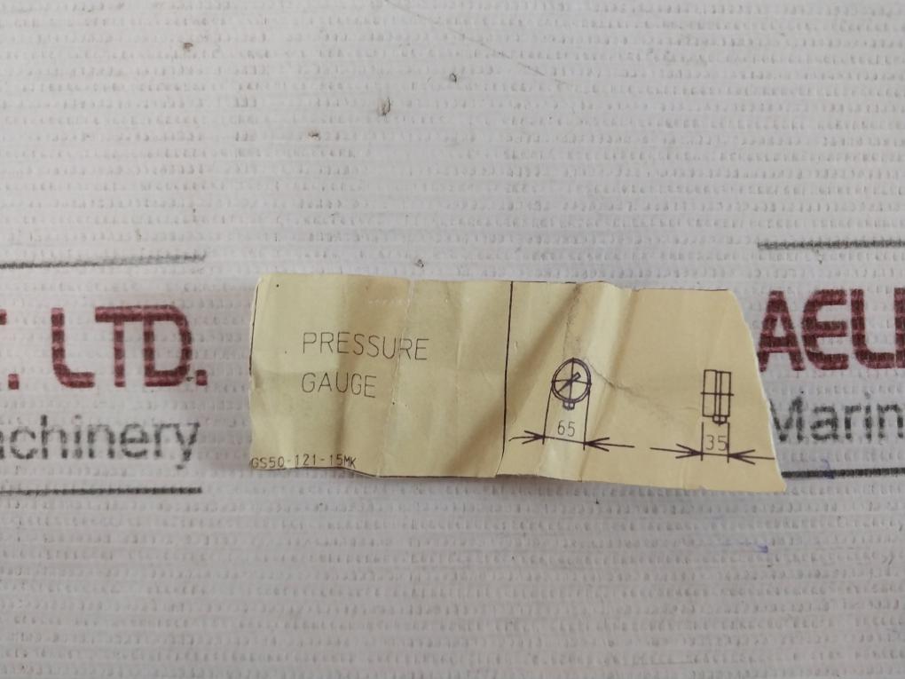 Nagano Keiki Gs50-121-15Mk Pressure Gauge 0 To 15 Mpa 0-150 (Kgf/Cm2)