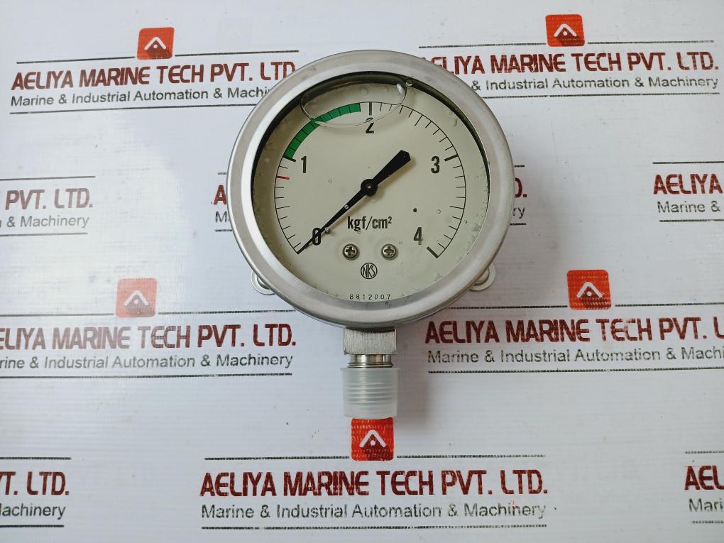 Nagano Keiki Gv42-243 Pressure Sensor Switch Gauge 8812007 0 To 4 Kgf/Cm2