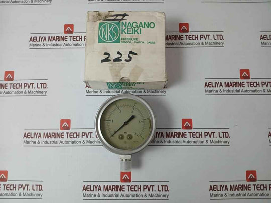 Nagano Keiki Gv42-243 Pressure Sensor Switch Gauge 0 To 5 Mpa