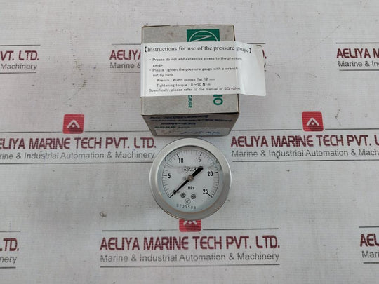 Nagano Keiki Gv55-623 Pressure Sensor Switch Gauge 0-25 Mpa 0739593 12Mm