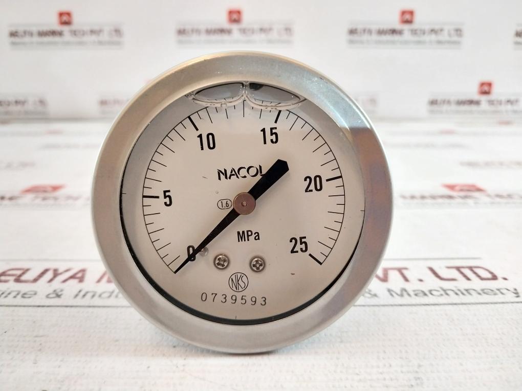 Nagano Keiki Gv55-623 Pressure Sensor Switch Gauge 0-25 Mpa 0739593 12Mm