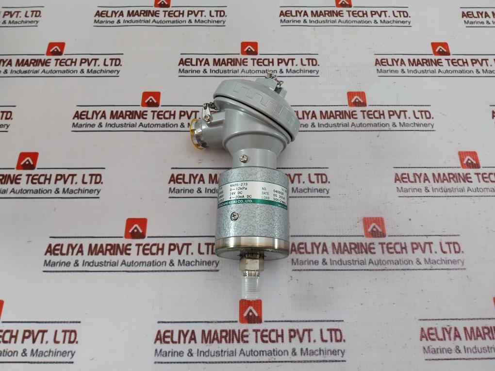 Nagano Keiki Kh25-273 Pressure Transmitter 24v Dc 2014q2d01690402