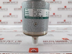 Nagano Keiki Kh25-273 Pressure Transmitter 24v Dc 2014q2d01690402