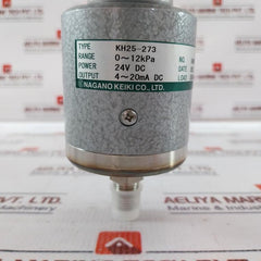 Nagano Keiki Kh25-273 Pressure Transmitter 24v Dc 2014q2d01690402
