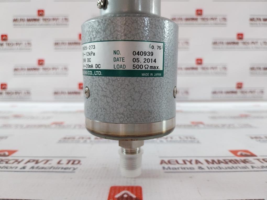 Nagano Keiki Kh25-273 Pressure Transmitter 24v Dc 2014q2d01690402