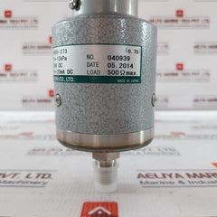 Nagano Keiki Kh25-273 Pressure Transmitter 24v Dc 2014q2d01690402