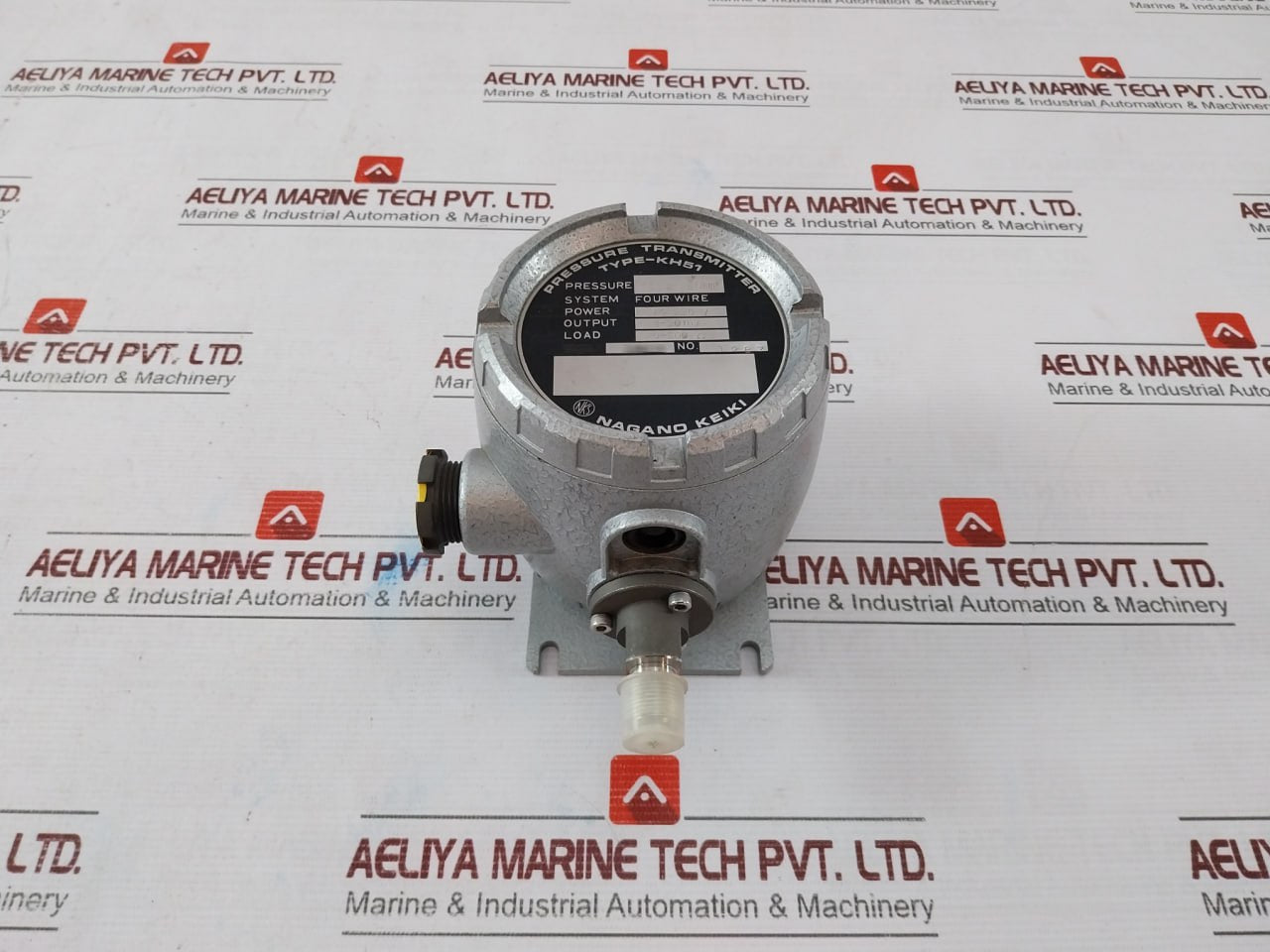 Nagano Keiki Kh51 Pressure Transmitter 2 Kgf/Cm2 Ac 220V 4-20Ma K3402