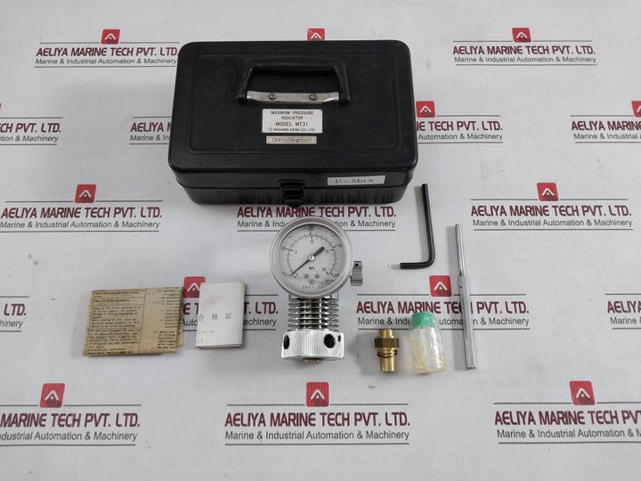 Nagano Keiki Mt31 Maximum Pressure Indicator