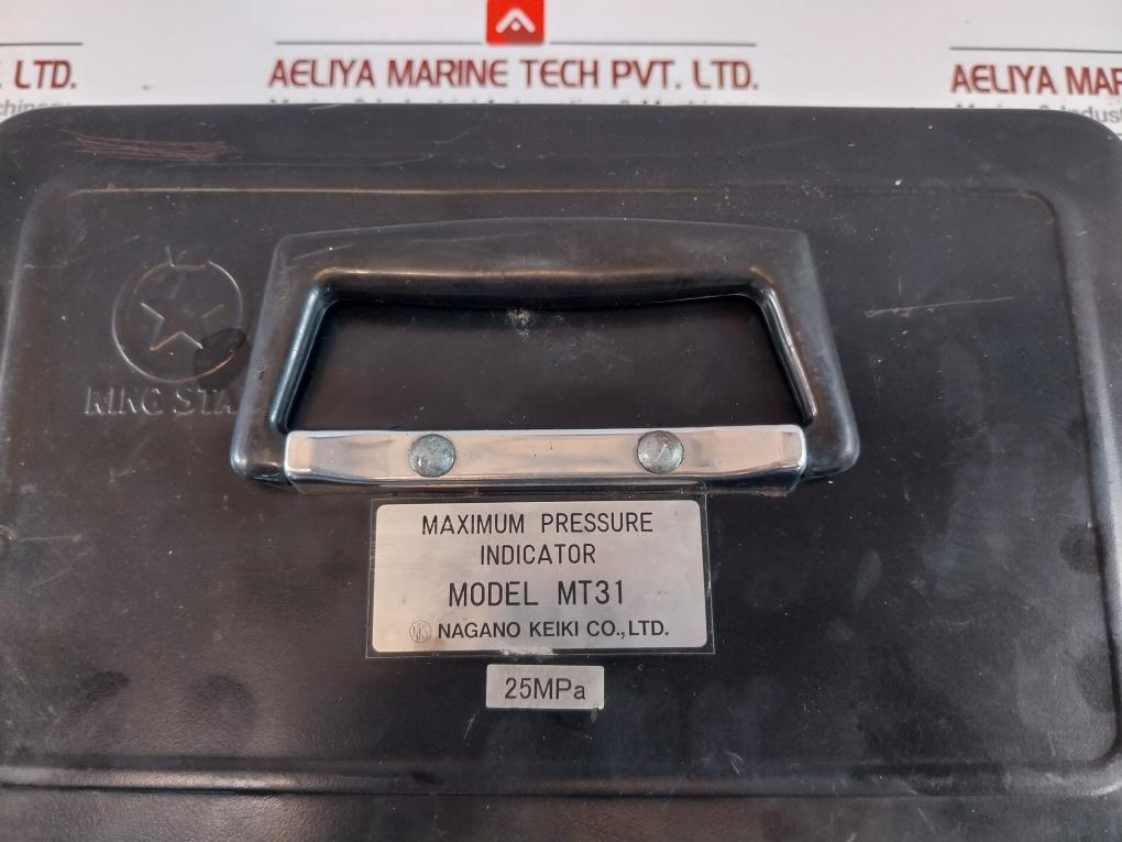 Nagano Keiki Mt31 Maximum Pressure Indicator Complete Kit 0-25mpa