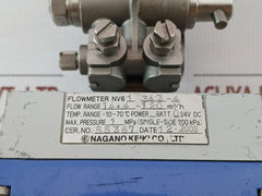 Differential Pressure Digital Flowmeter Nv6 Nagano Keiki 14.4-120 M3/H 1 Mpa