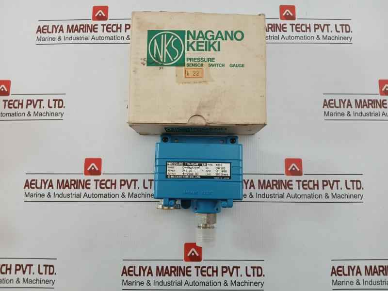 Nagano Keiki 06Kgf/Cm2 24V Dc Pressure Transmitter Kh55