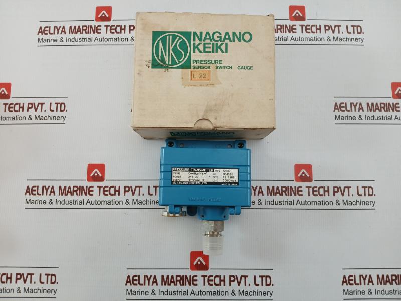 Nagano Keiki 06Kgf/Cm2 24V Dc Pressure Transmitter Kh55