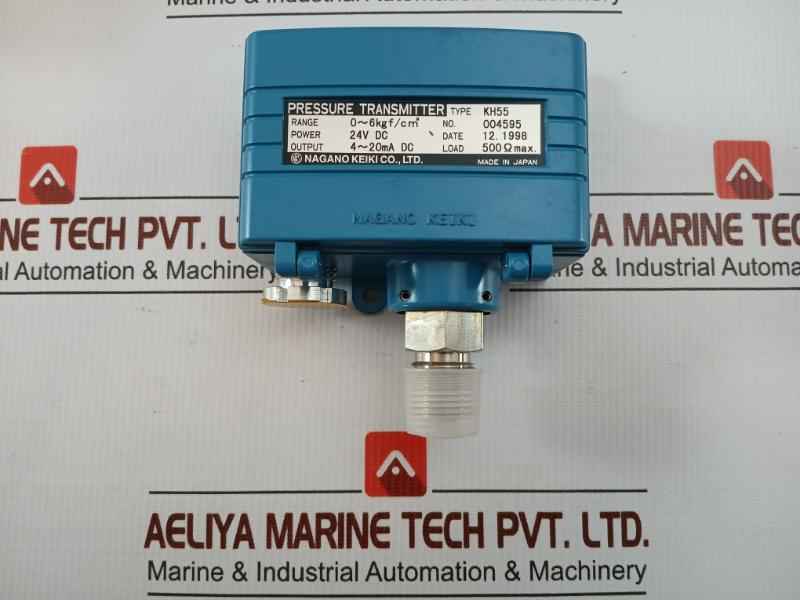 Nagano Keiki 06Kgf/Cm2 24V Dc Pressure Transmitter Kh55