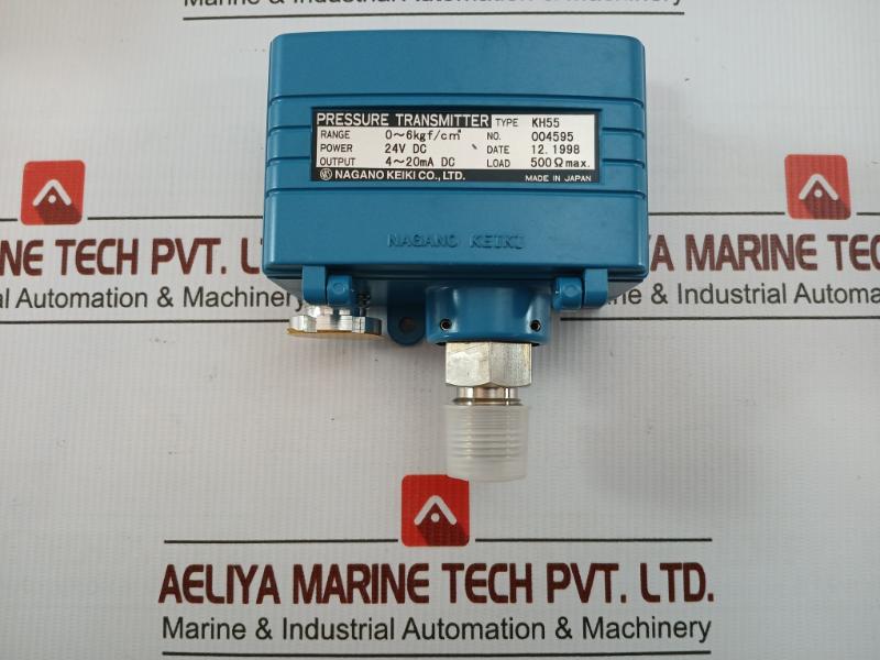 Nagano Keiki 06Kgf/Cm2 24V Dc Pressure Transmitter Kh55