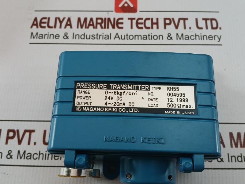 Nagano Keiki 06Kgf/Cm2 24V Dc Pressure Transmitter Kh55