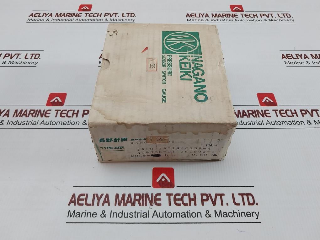 Nagano Keiki Pressure Transmitter Kh55 24V Dc