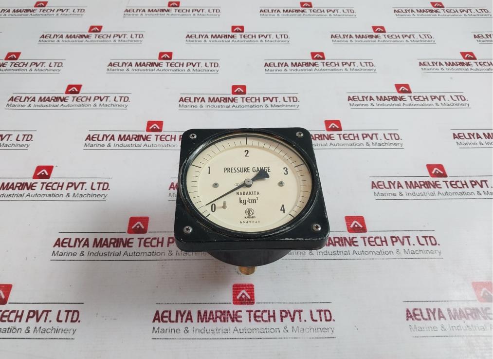Nagano Keiki Seisakusho 0-4 Kg/Cm2 Pressure Gauge 6645848