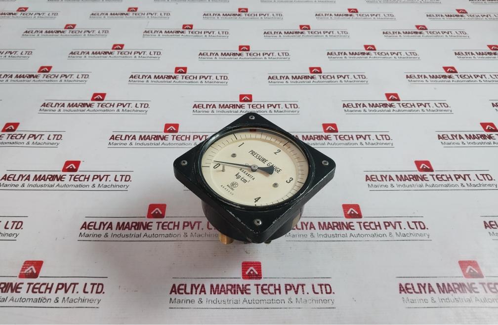 Nagano Keiki Seisakusho 0-4 Kg/Cm2 Pressure Gauge 6645848