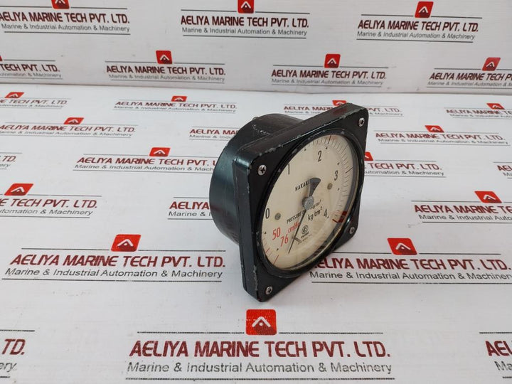 Nagano Keiki Seisakusho 76 Cmhg To 4 Kg/cm2 Pressure Gauge 0.2 1kg/cm2